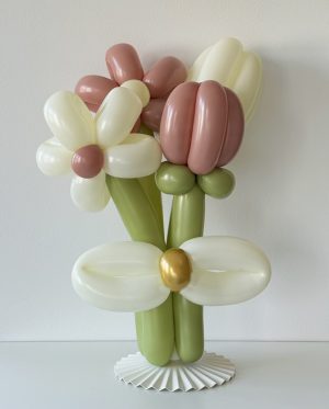 kwiaty z balonów