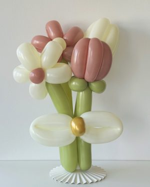 4 pudrowe blumi
