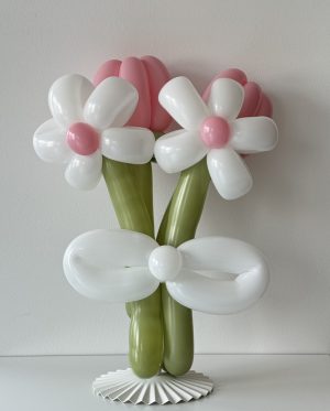 kwiaty z balonów